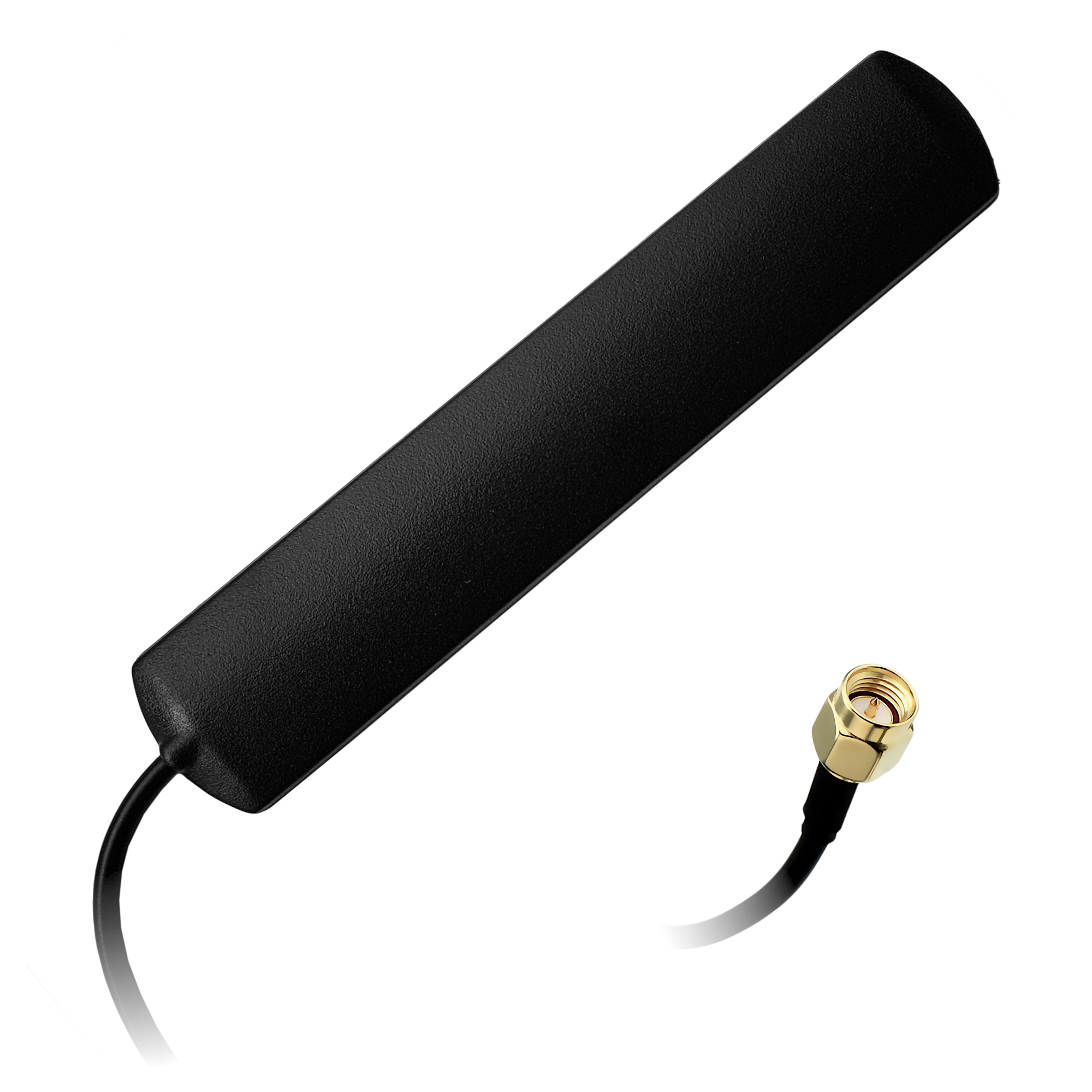 Antena LTE  przyklej. SMA(m) kąt. 200mm RG174