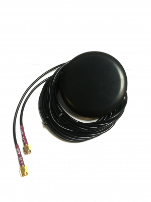 Antena LTE GPS kabel 3m RG174 2xSMA(m) IP67
