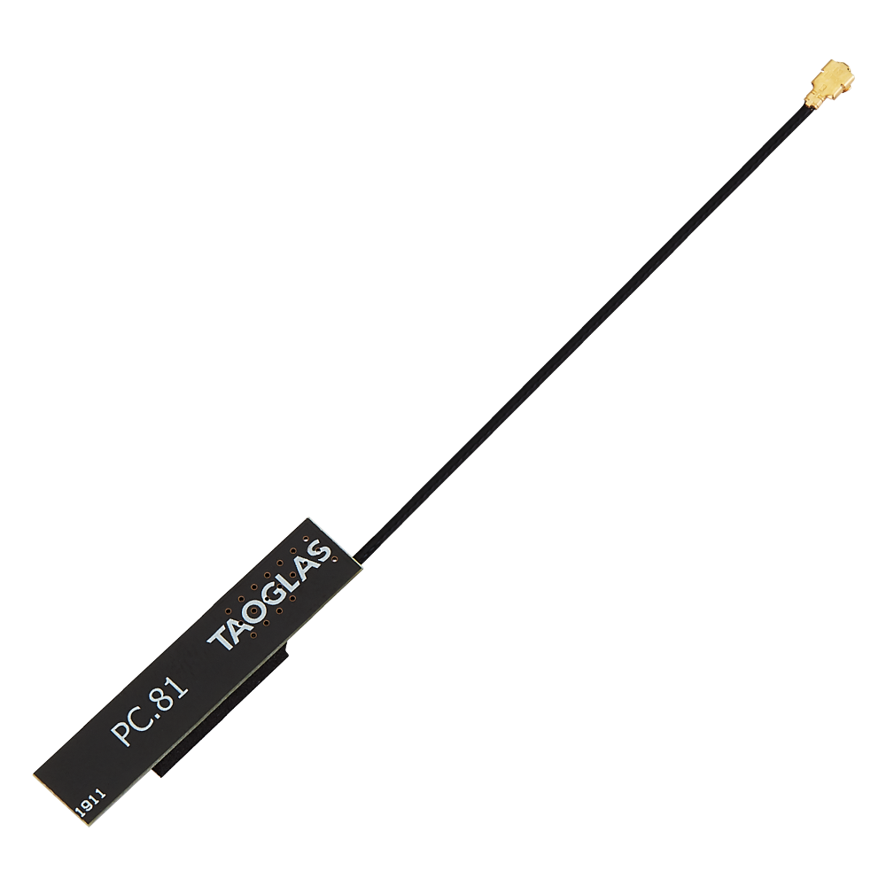 Antena PC81 868MHz ISM Mini PCB, 100mm 1.13