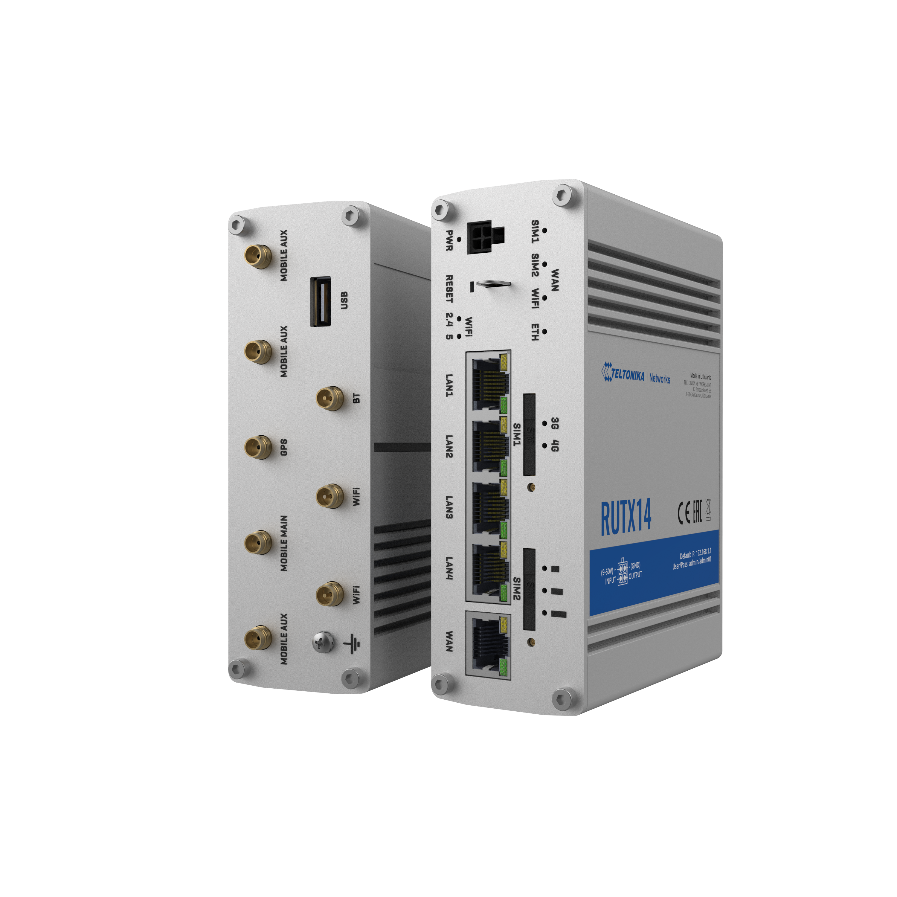 Router RUTX14 Wi-Fi Bluetooth LE