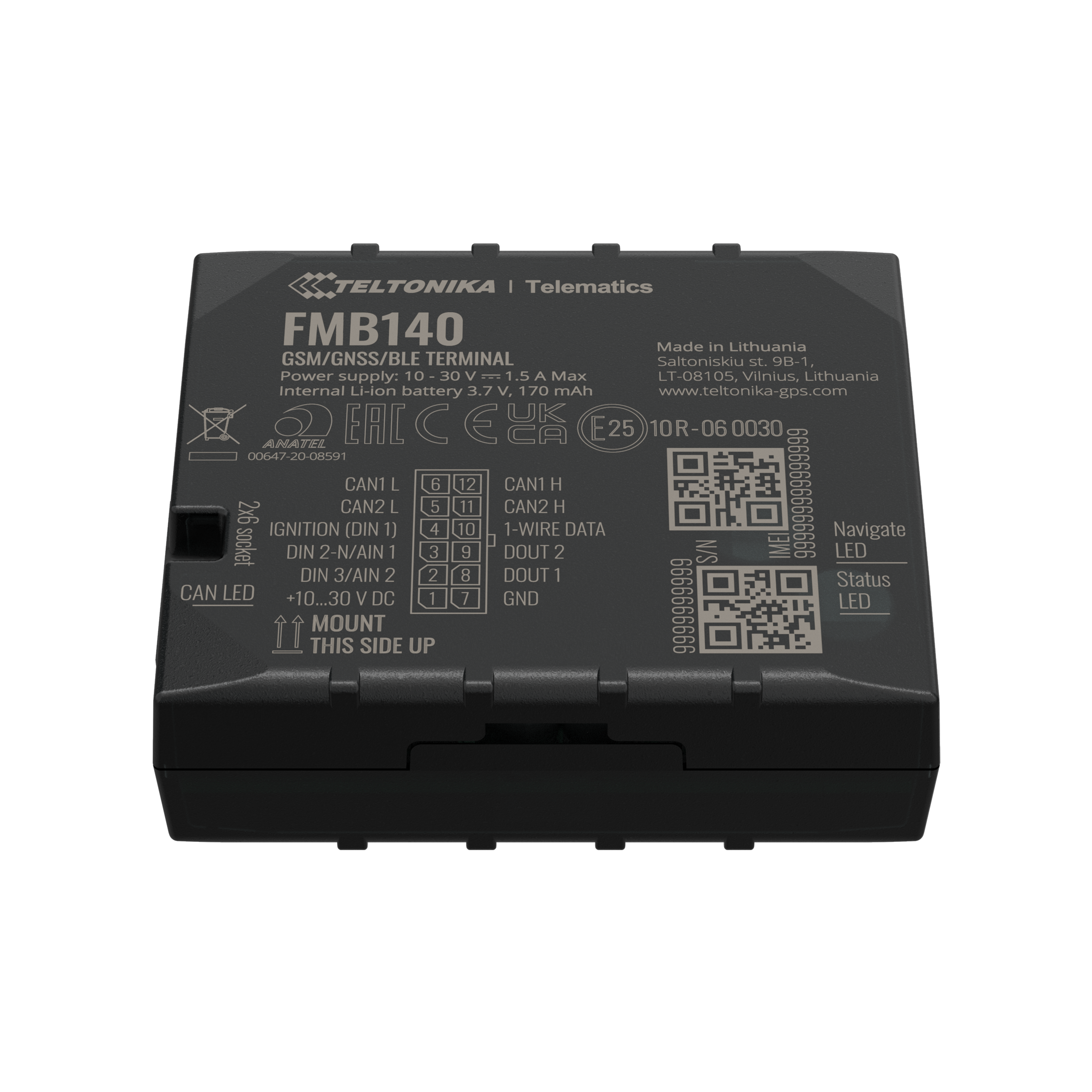 Teltonika FMB140 Lokalizator GPS ETOLL