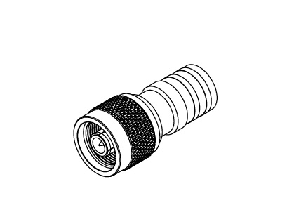 Adapter ze złączami 2BA - N(m)