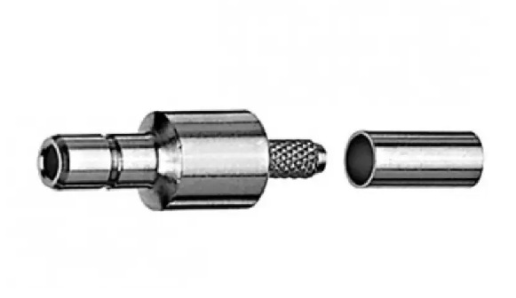Złącze SMC(f) zaciskane dla kabli RG174U 50 OHM