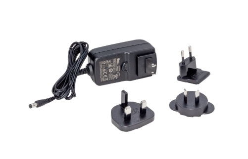 Zasilacz 12V Barrel do W1850 (wtyki EU/UK/US)