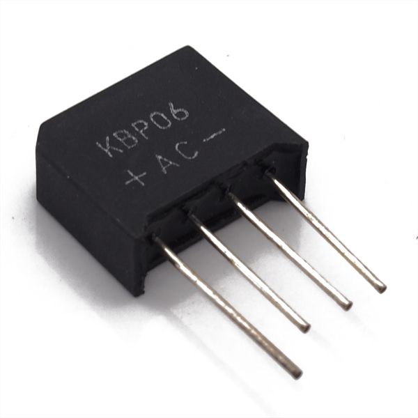 Mostek prostowniczy 600V 2A płaski THT