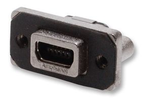 Gniazdo miniUSB AB 2.0 5-pin THT R/A