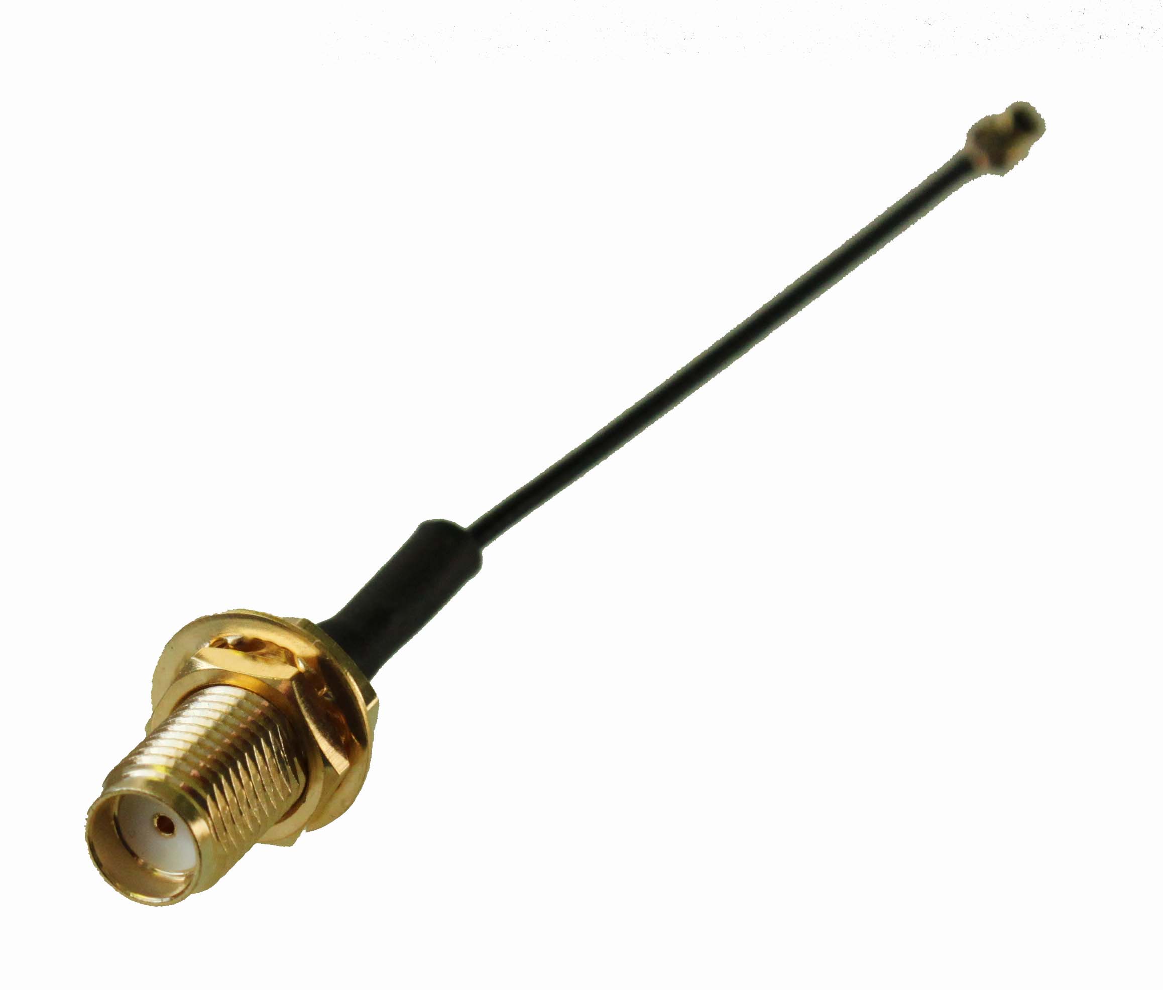 Pigtail u.FL (f) - SMA (f) panel RF1.13 68mm
