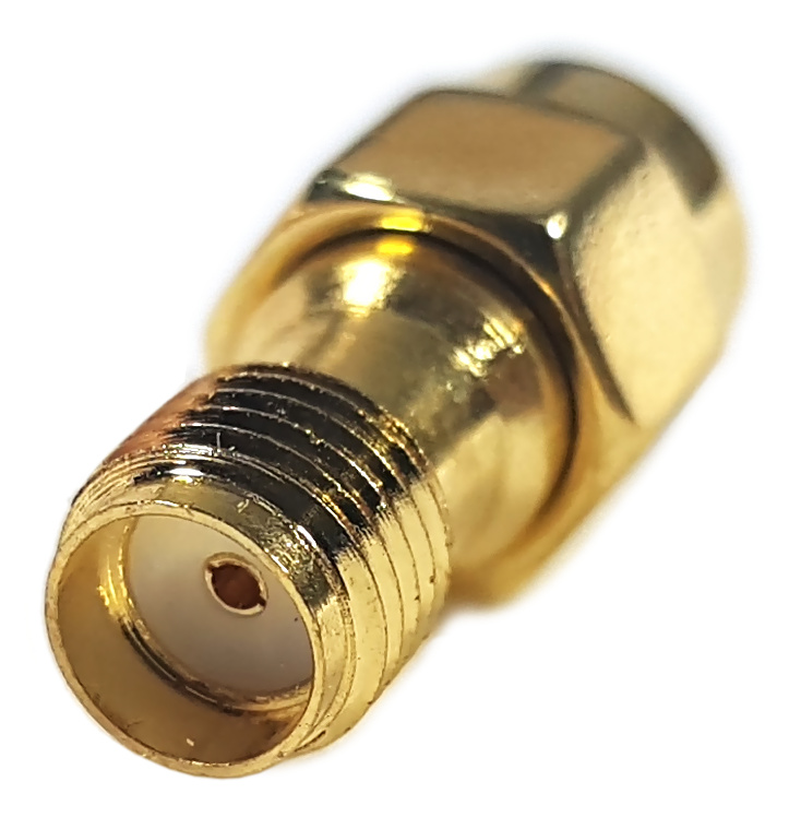 Adapter przejściówka SMA (f) - SMA-RP (m)
