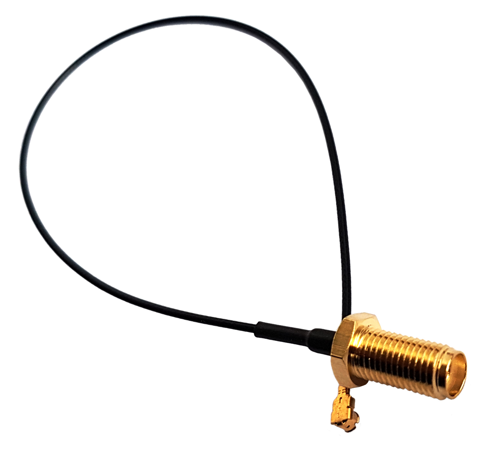Przewód u.FL (f) - SMA (f) panel 30 cm kabel 1.13