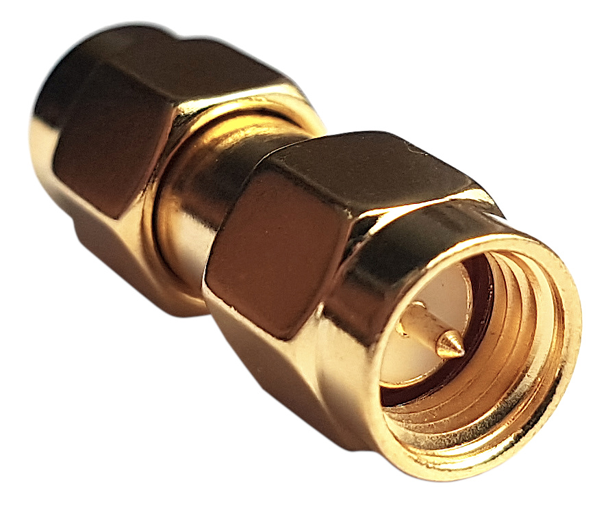 Adapter przejściówka SMA A (m) - SMA A (m)