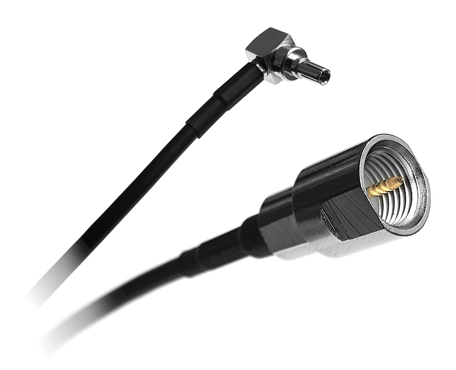 Kabel przewód CRC9 (m) - FME (m), 100mm, RG174