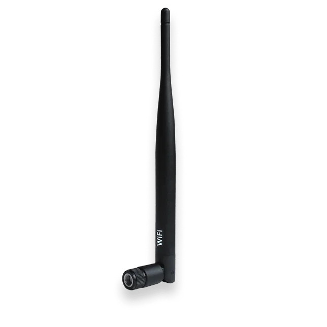 Antena WiFi 5dBi RP-SMA (m) kątowa przykręcana