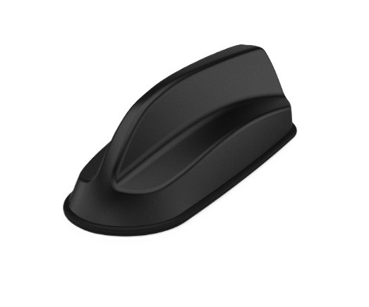 Antena dookólna Sharkfin 6-w-1 czarna Ftd Cab