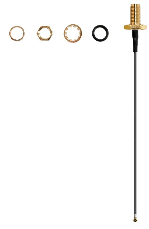 Kabel 0,25m SMA(f)-IPEX MHF 4L śrubowy DC 6GHz