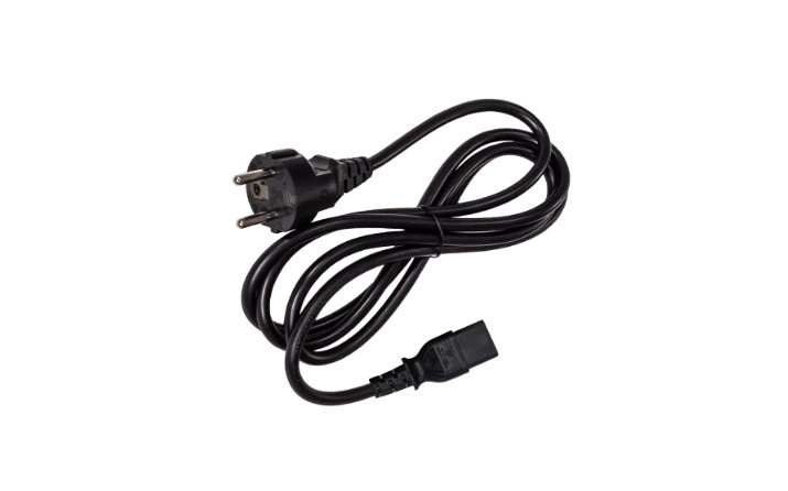 Kabel zasilający C13 typ F Europa 1,8m 250V