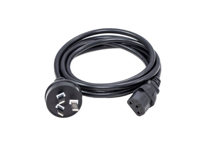 Kabel zasilający C13 typ I Australia 1,8m 250V