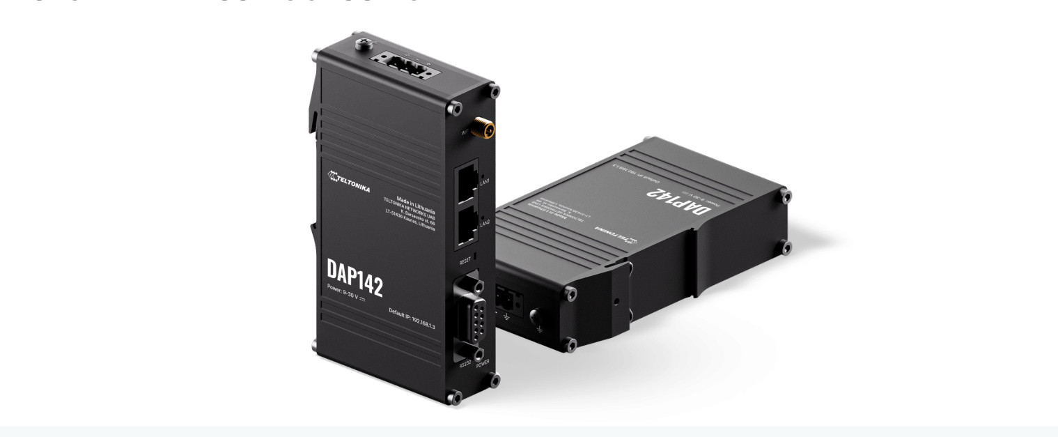 Access Point DAP142 WiFi 4 RS232 2xRJ45