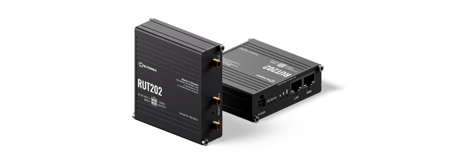 Router RUT202 LTE WiFi 2xRJ45 Dual SIM