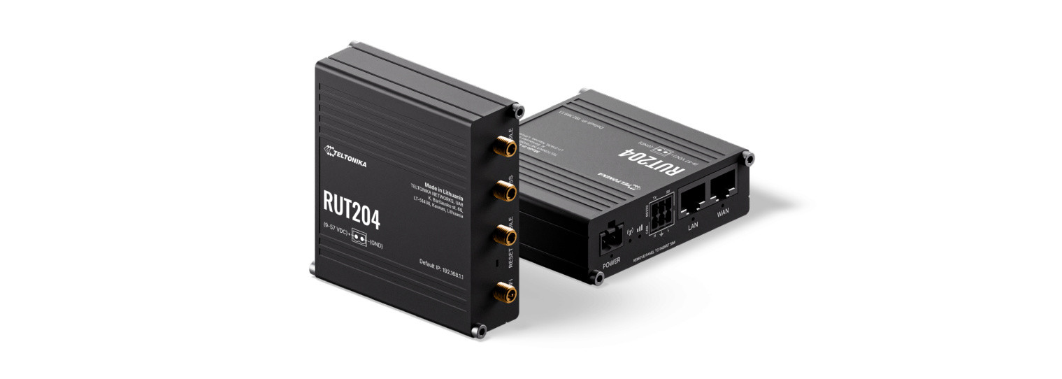 Router RUT204 LTE CAN bus WiFi 2xRJ45 bez zasilacz