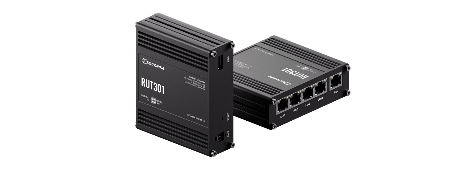 Router RUT301 5xRJ45 Ethernet przemysłowy