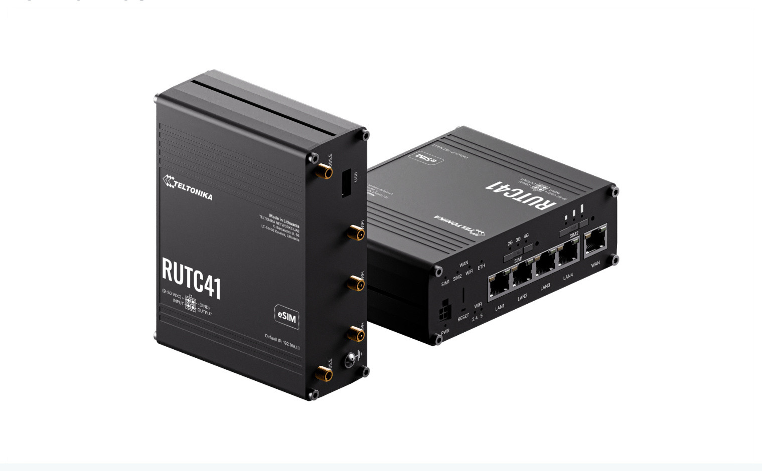 Router RUTC41 4G WiFi 6 5xRJ45 z zasilaczem