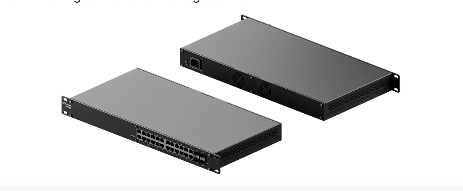Switch SWM281 24x1Gbit+4SFP zarządzalny L2+
