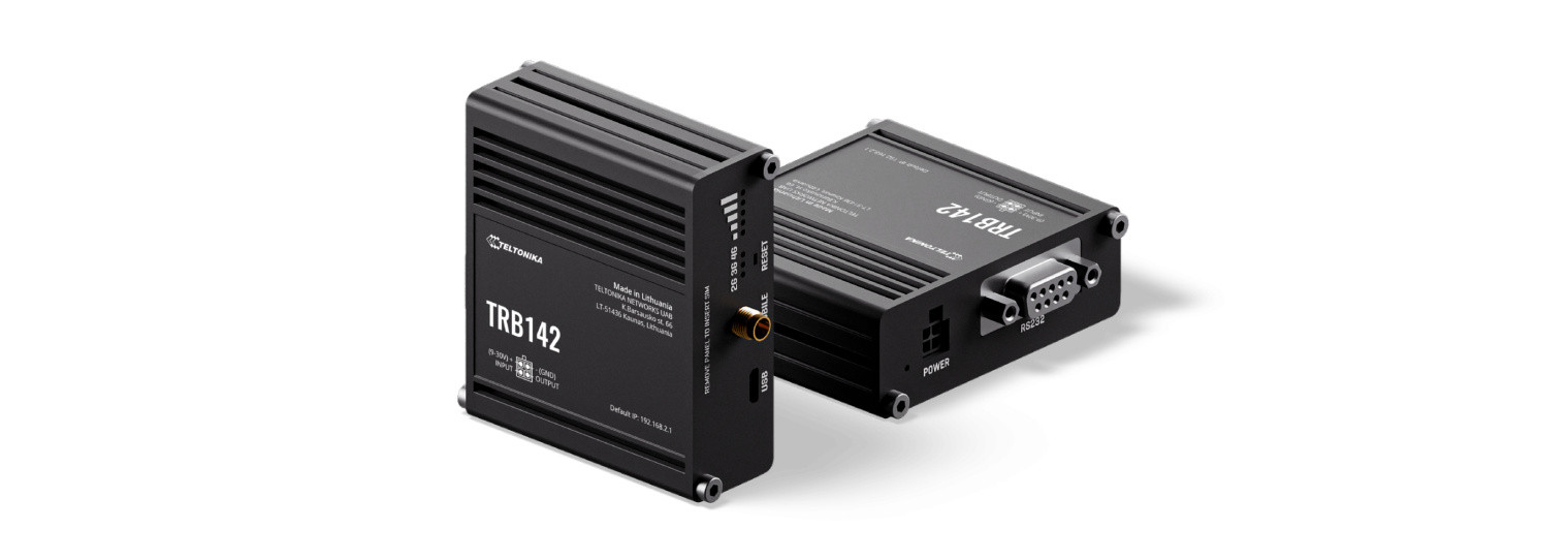 Gateway TRB142 LTE RS232 z zasilaczem