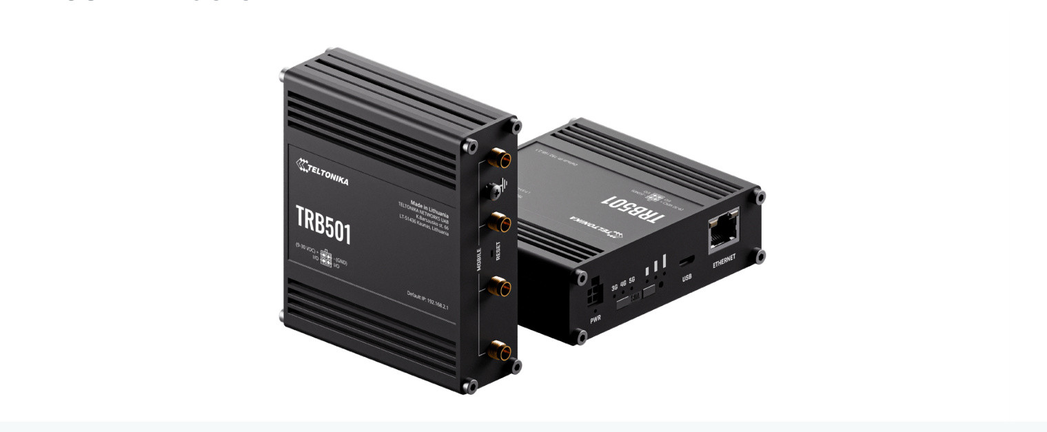 Gateway TRB501 5G 1x2.5GbE z zasilaczem