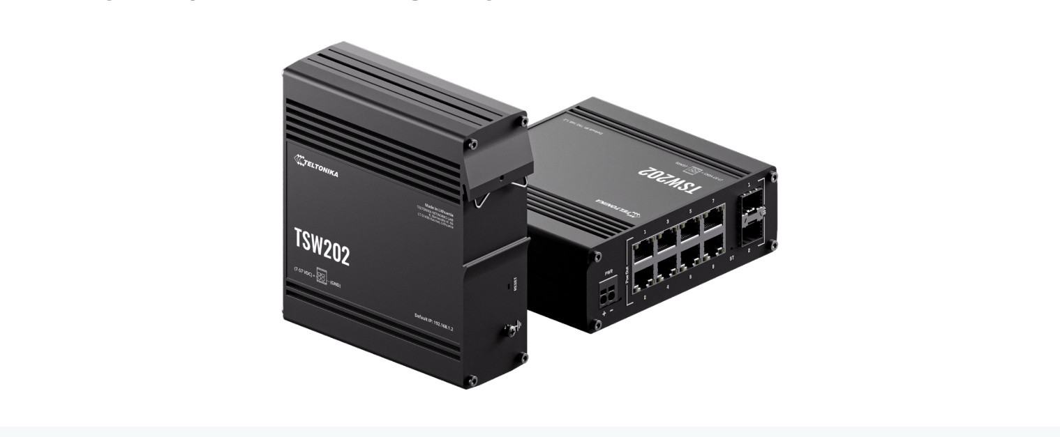 Switch TSW202 8x1000 PoE+ 2xSFP bez zasilacza