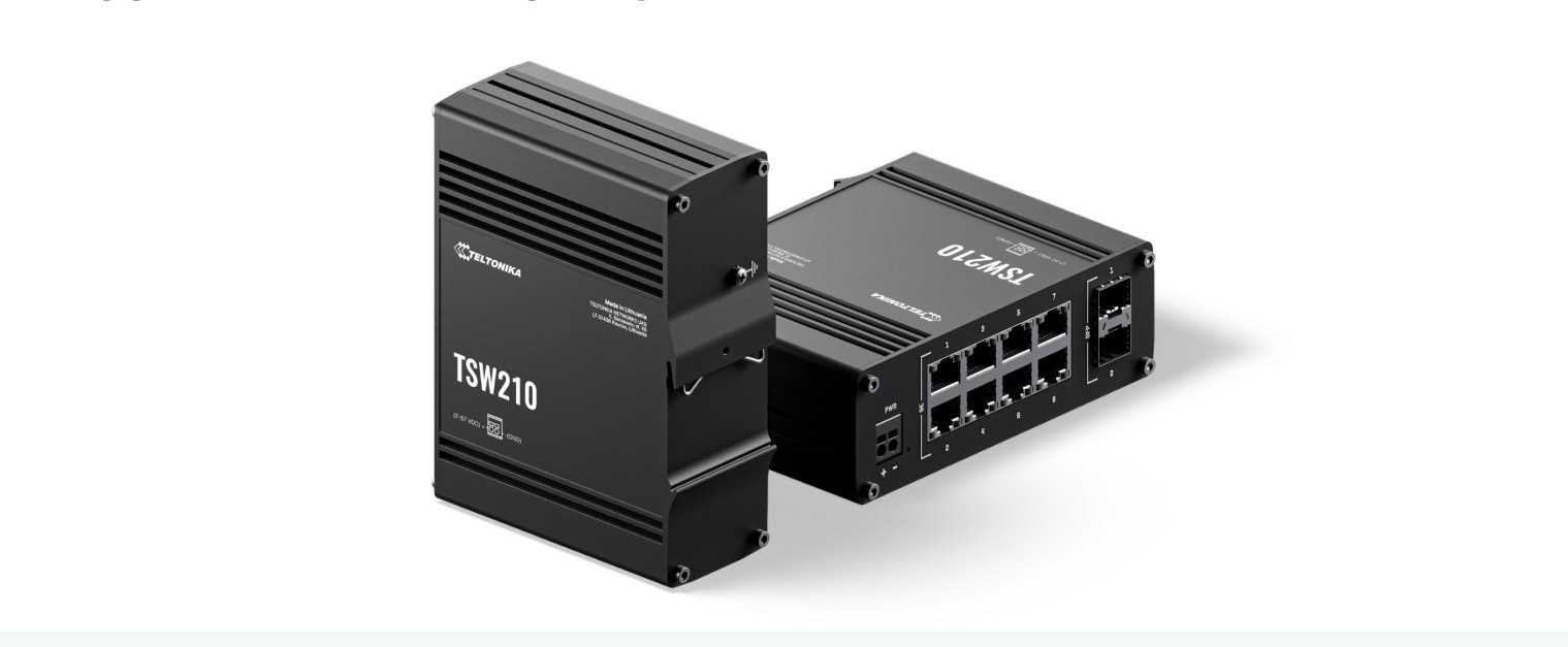 Switch TSW210 8x1000Mbps 2xSFP bez zasilacza