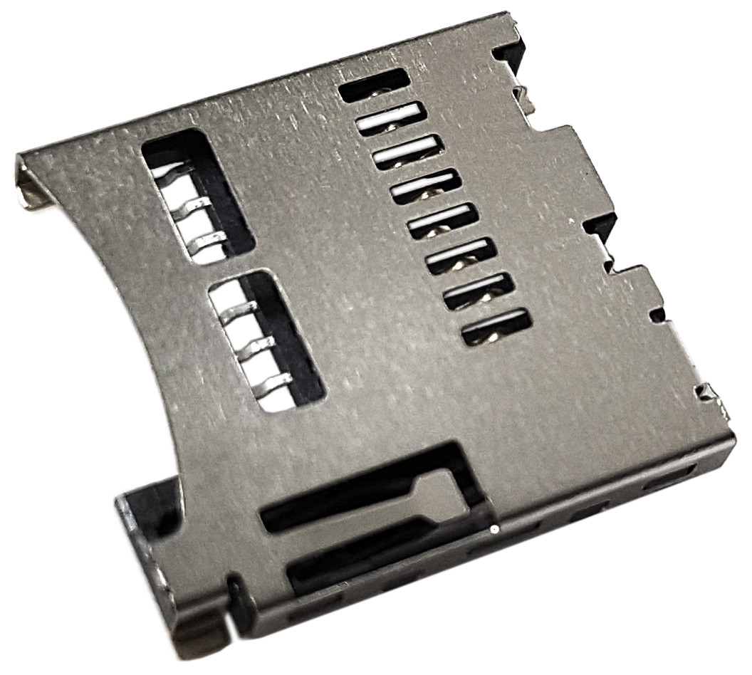 Złącze czytnik kart micro SD 8 PIN push-push SMT