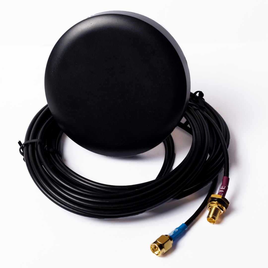 Antena combo GPS LTE przykr. 2.5m RG174 SMA SMA-RP