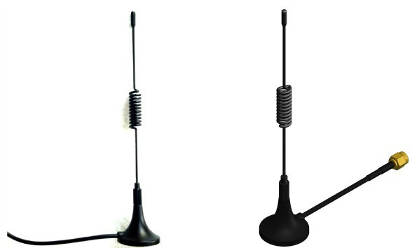 Antena GSM magnetyczna 3dBi SMA (m) RG174 1.5 m