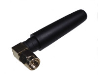 Antena GSM/UMTS stick kątowa SMA (m) 39mm