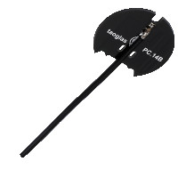 Antena PC14 2.4/5.8GHz Circular FR4 PCB 3M RG174