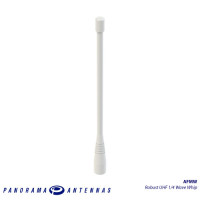 Bat antenowy 410-430 MHz M6x0.75 2 dBi Biały
