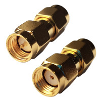 Adapter ze złączem SMA(m) - RP-SMA(m)