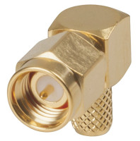 Złącze RA-SMA(m) zaciskane dla kabli CS240 50 OHM