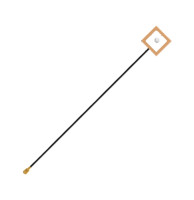 Antena kierunkowa RHCP zatrzask 0,1m uFL -1,7 dBi