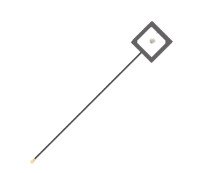 Antena kierunkowa RHCP zatrzask 0,1m uFL 0,4 dBi