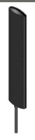 Antena paskowa multiband 2.6GHz 0.5m SMA