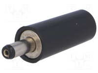 Wtyk DC, żeński, 3.8mm, 1mm, na przewód