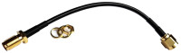 Kabel SMA-RP (m) - SMA-RP (f) 10cm RG174