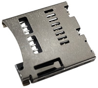 Złącze czytnik kart micro SD 8 PIN push-push SMT